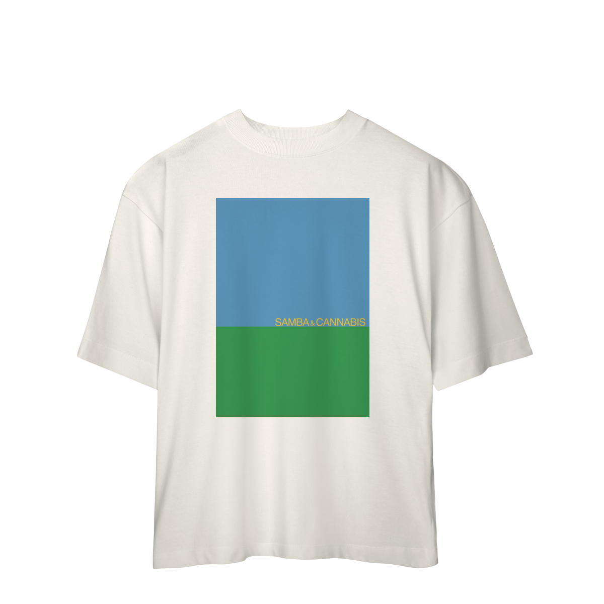 Camiseta Samba & Cannabis - Modelo Praia